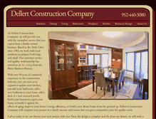 Tablet Screenshot of dellertconstruction.com